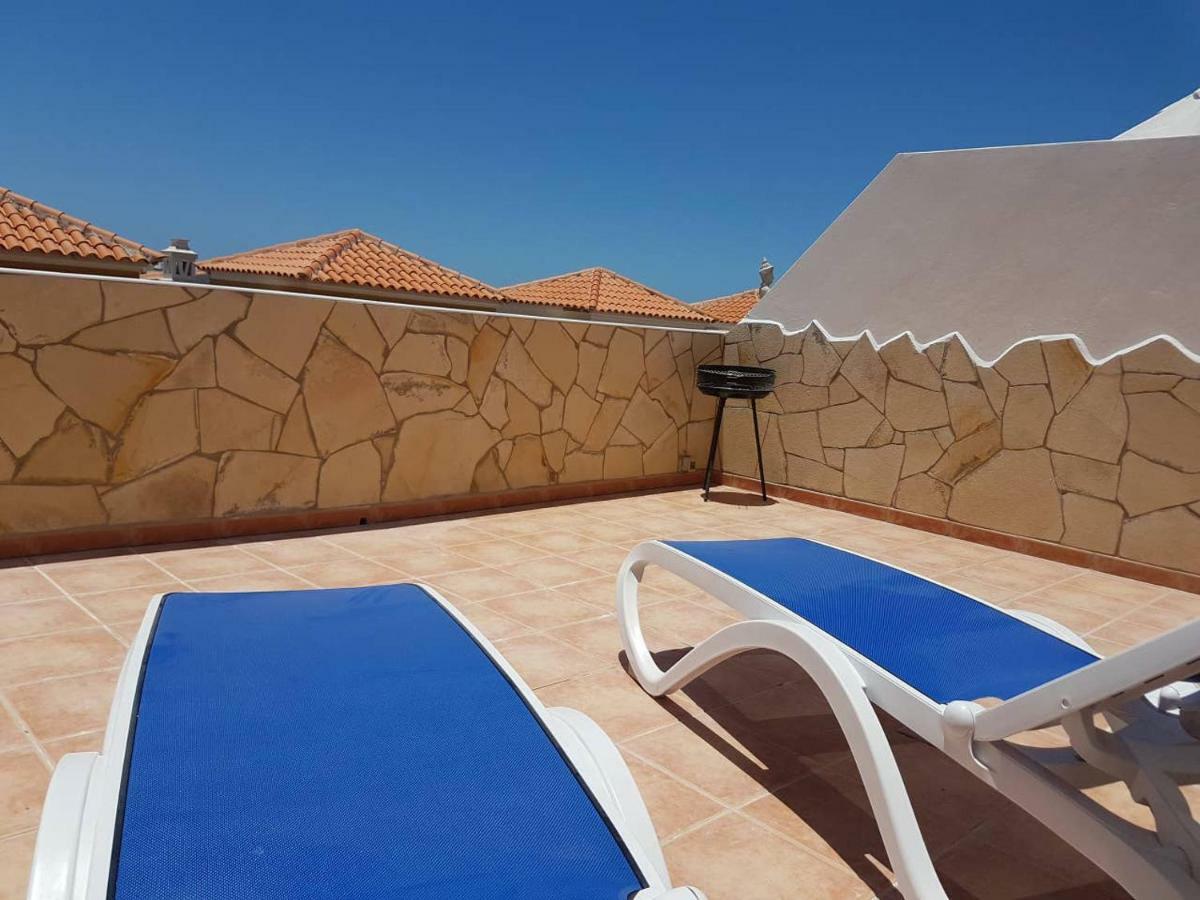 Villa Roque Del Conde With Fantastic Sea View, Terrace, Pool, Wifi, Sat-Tv, Garage Costa Adeje  Exteriör bild