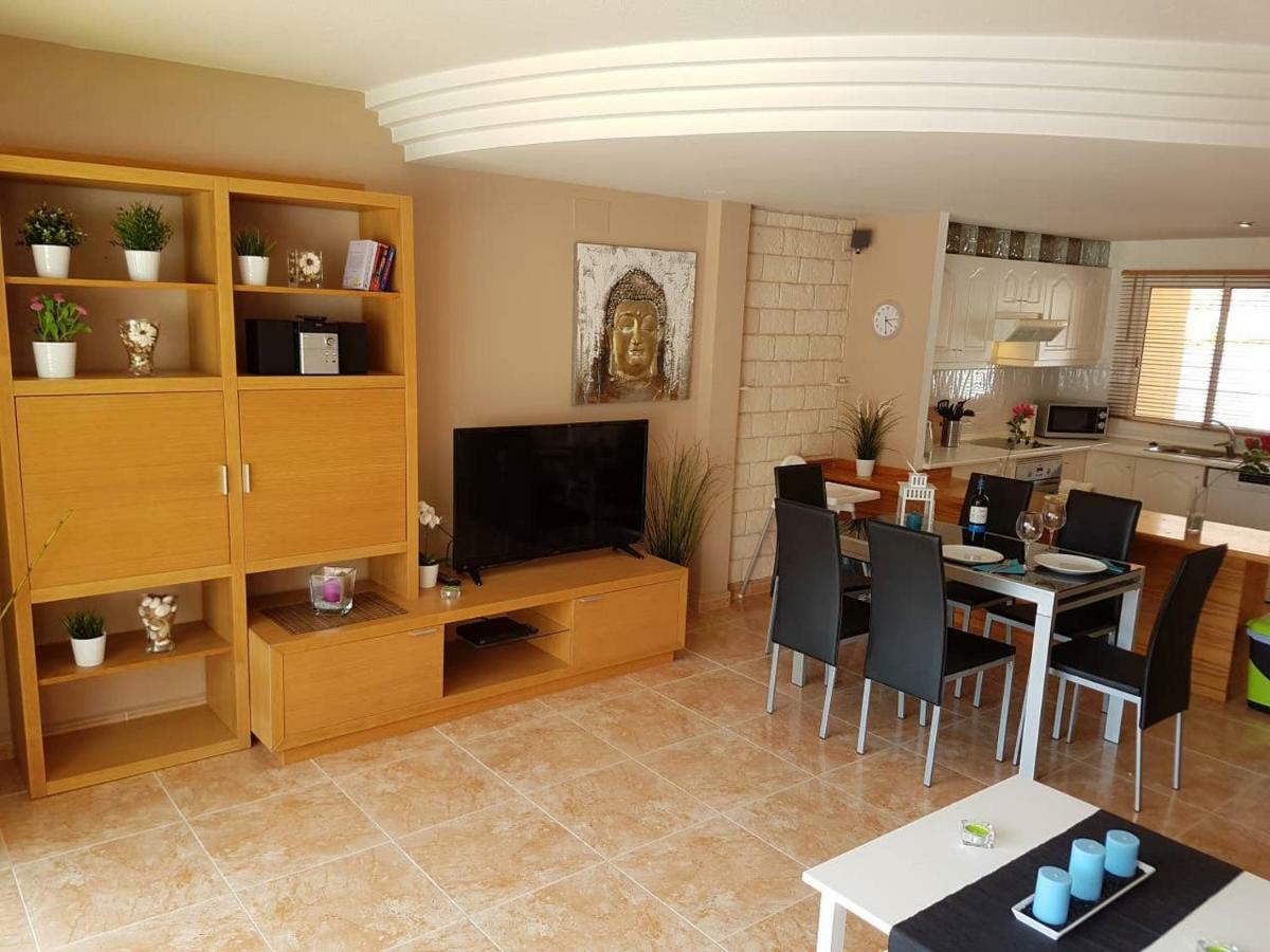 Villa Roque Del Conde With Fantastic Sea View, Terrace, Pool, Wifi, Sat-Tv, Garage Costa Adeje  Exteriör bild