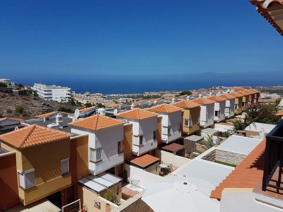 Villa Roque Del Conde With Fantastic Sea View, Terrace, Pool, Wifi, Sat-Tv, Garage Costa Adeje  Exteriör bild